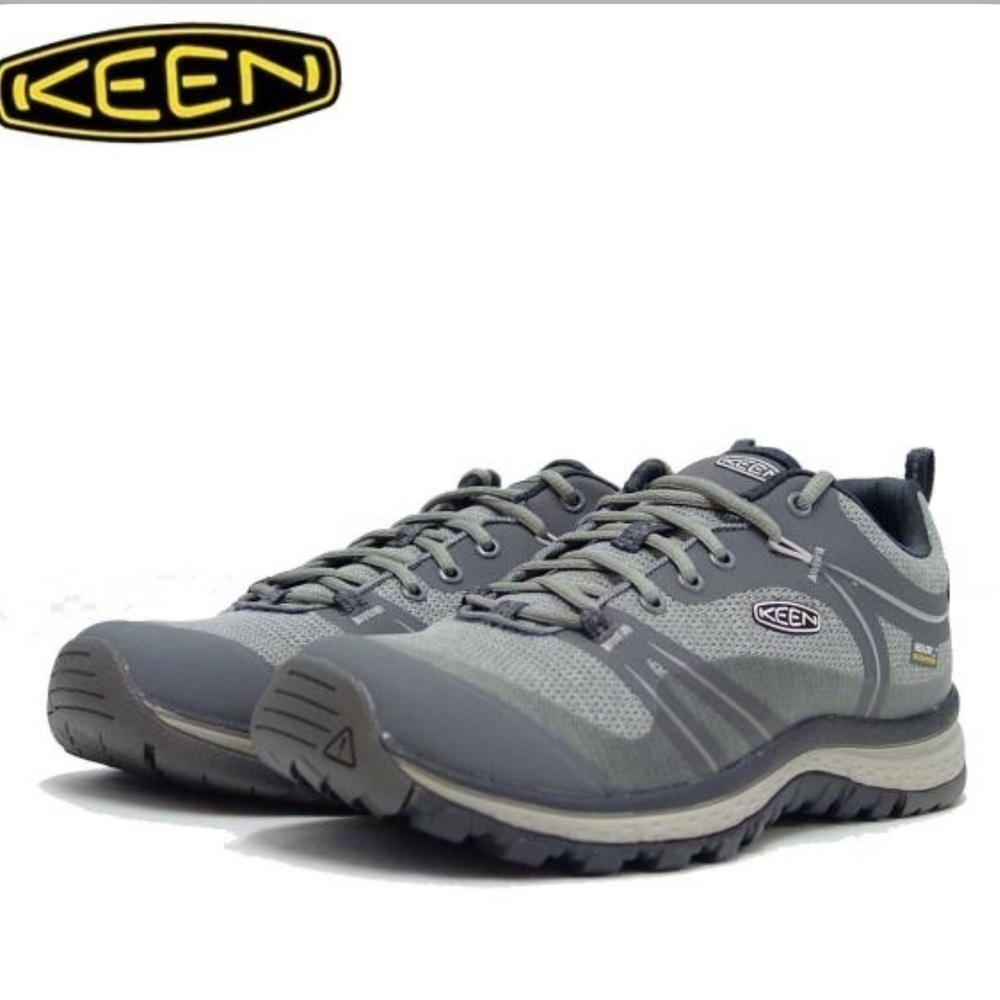 Keen Terradora Waterproof Low Top Sneakers Gray Lace Up Outdoor Shoes Size 5